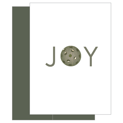 Pickleball Joy Greeting Card