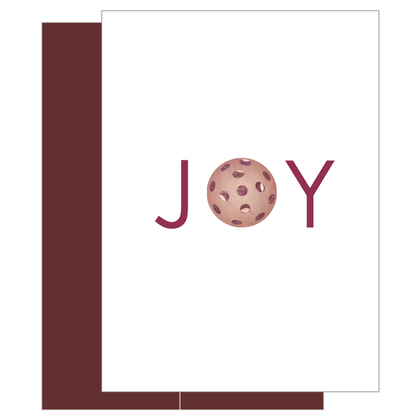 Pickleball Joy Greeting Card