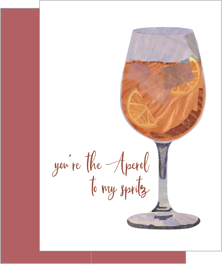 Aperol Spritz Card