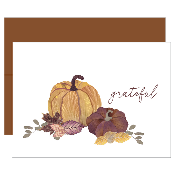 Autumn Grateful Card