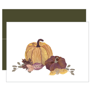 Autumn Pumpkin Card