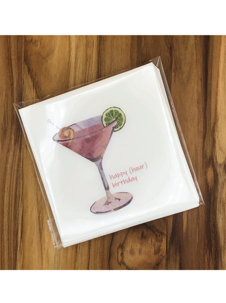 Cosmopolitan Cocktail Napkins