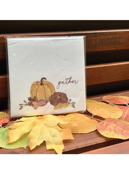 Autumn Gather Cocktail Napkins