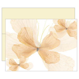 Sunshine Yellow Flutter Greeting Card