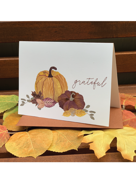 Autumn Grateful Card