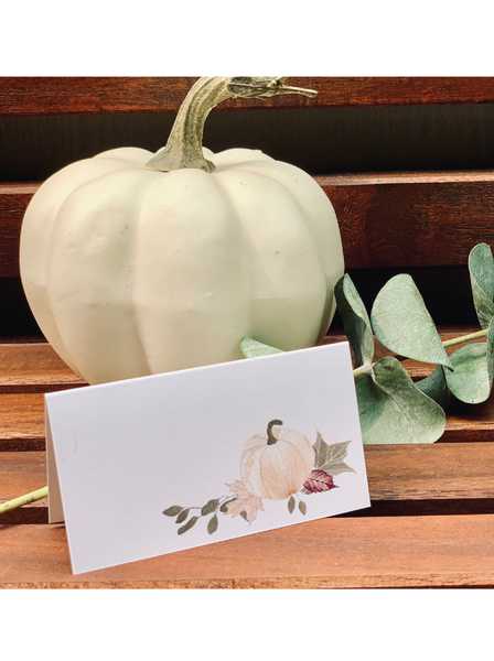 Modern Fall Seating Cards