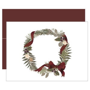 Wreath Holiday Greeting Cards