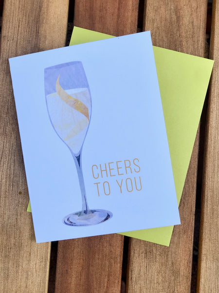 French 75 Congrats Card