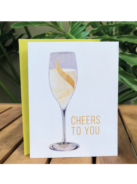 French 75 Congrats Card