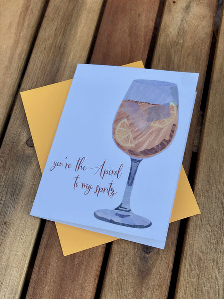 Aperol Spritz Card