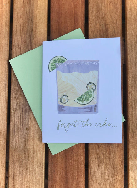 Spicy Margarita Birthday Card