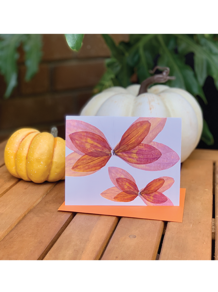 Cinnamon Spice Flutter Greeting Card