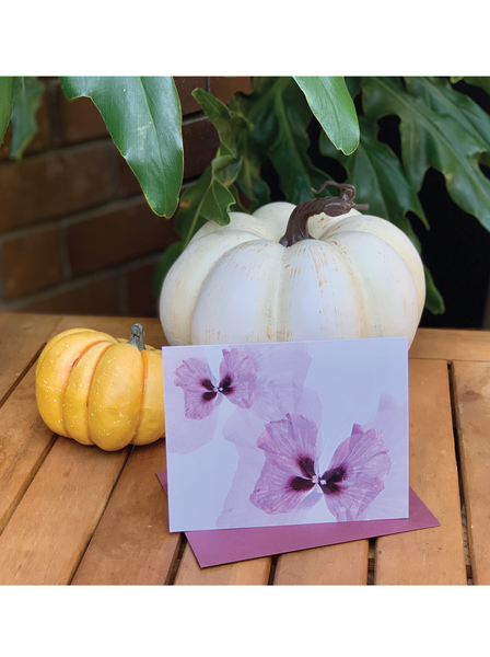 Evening Breeze Flutter Greeting Card