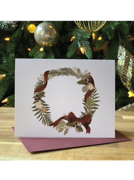 Wreath Holiday Greeting Cards